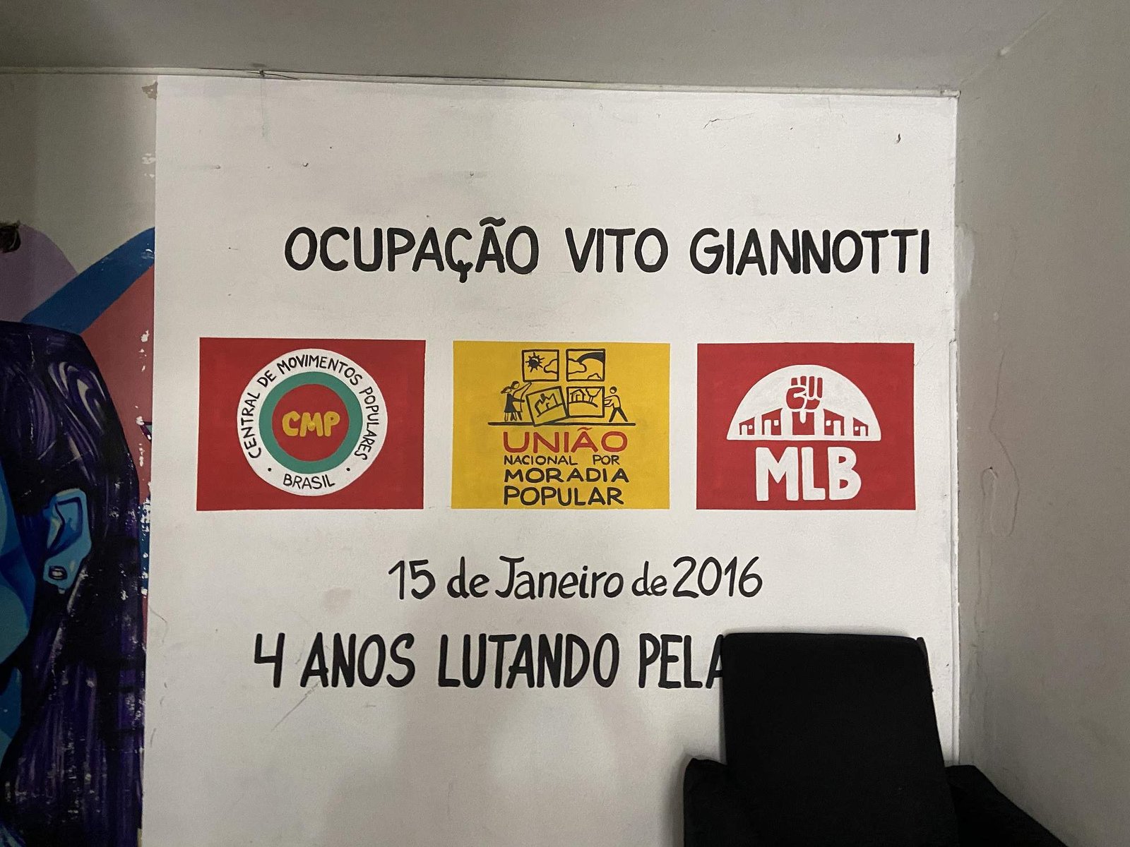 5 Anos! A Luta da Ocupação Vito Giannotti para Garantir Habitação Popular em Área Central do Rio