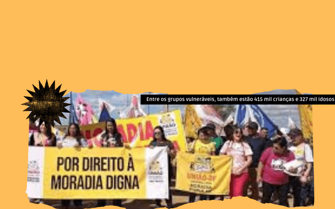 DESPEJO ZERO: QUASE 2,1 MILHÕES DE PESSOAS VIVEM RISCO DE DESPEJO NO BRASIL