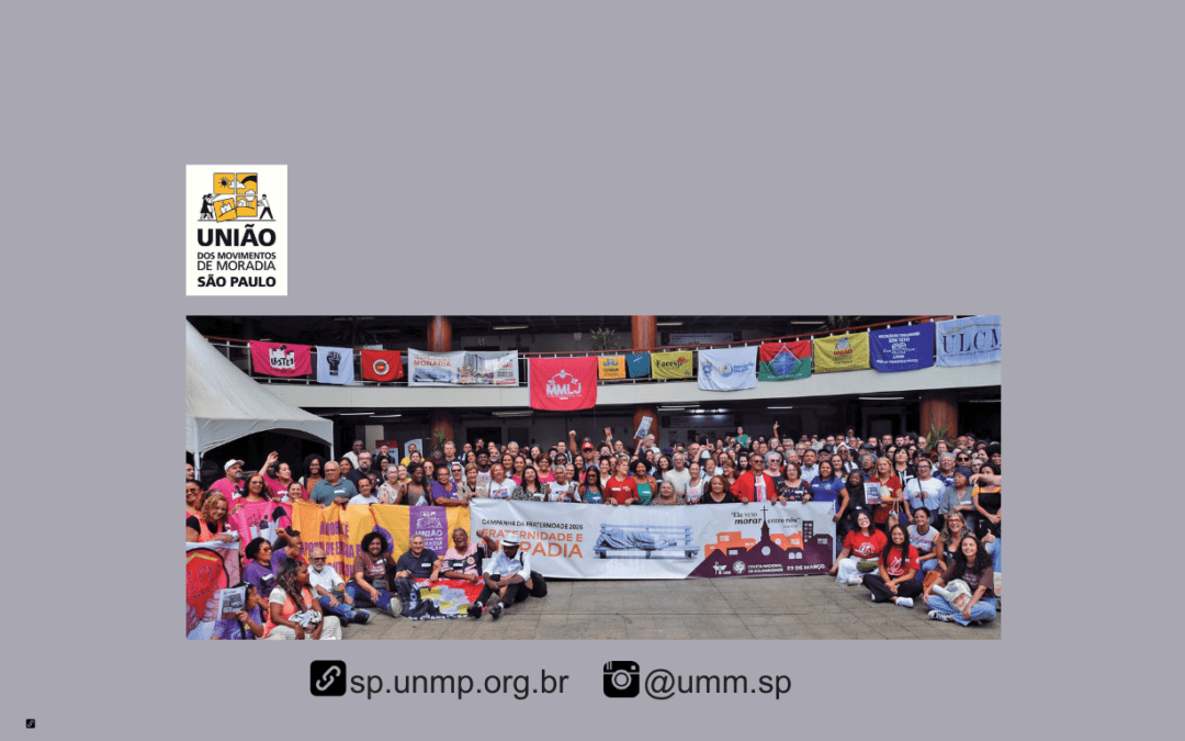 UMM-SP LANÇA EDIÇÃO ESPECIAL DO JORNAL DA UNIÃO PARA A CAMPANHA DA FRATERNIDADE 2026